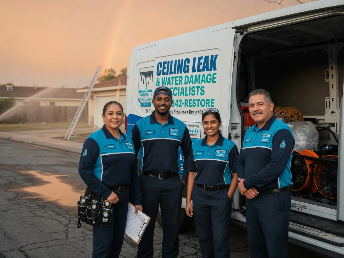 Ceiling Leak Cleanup company in Crosslake, MN